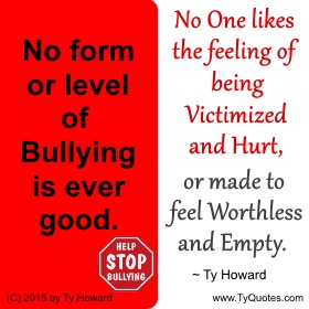 Ty Howard Anti Bullying Quote