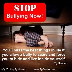 Ty Howard Anti Bullying Quote