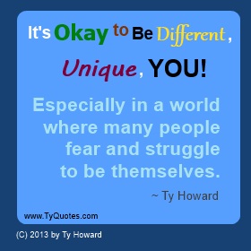 Ty Howard Quote on Being Unique