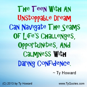 Ty Howard Anti Bullying Quote, Teen Confidence